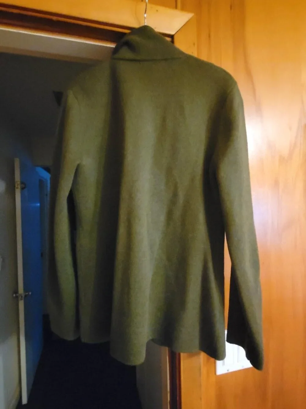 J Crew Factory Loden Schoolboy Sweater Blazer Size M - Picture 2 of 4
